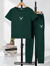 Olive Green Full Sleeve Shirt with Trouser