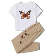 Butterfly Flight Summer Jogger Set
