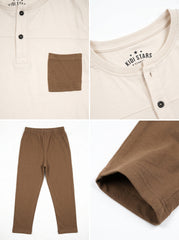 Korean Summer Trouser Shirt Set