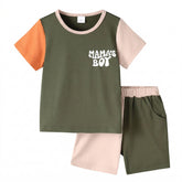 Mama’s Boy Color-Block Summer Set