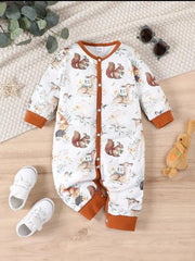 Cartoon Pattern Jumpsuit