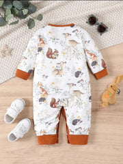 Cartoon Pattern Jumpsuit