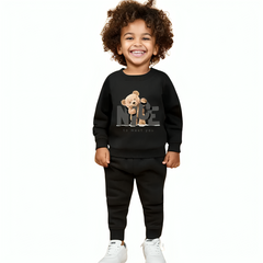 Nice Bear Fleece Tracksuit - Kin Trends