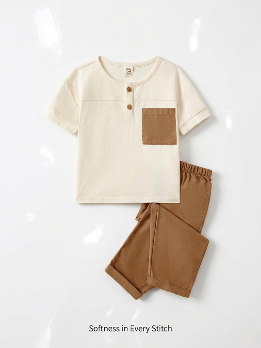 Korean Summer Trouser Shirt Set