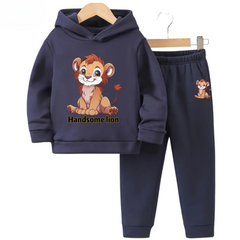 Handsome Lion Hoodie Tracksuit