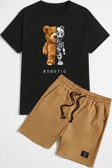 Robo Panda T-Shirt with Nicker