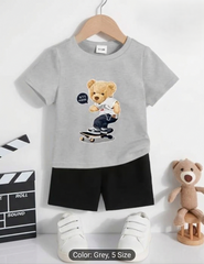 Hello Panda T Shirt with Nicker