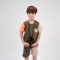 Mama’s Boy Color-Block Summer Set