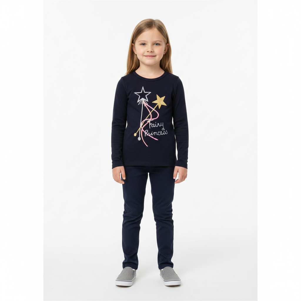 Fairy Princess Shirt with Blue Jeans