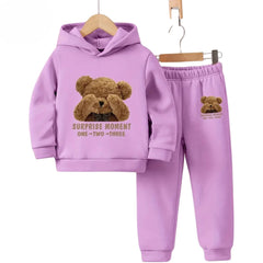 Cute Bear Track Suit