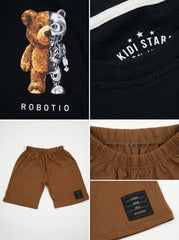 Robo Panda T-Shirt with Nicker