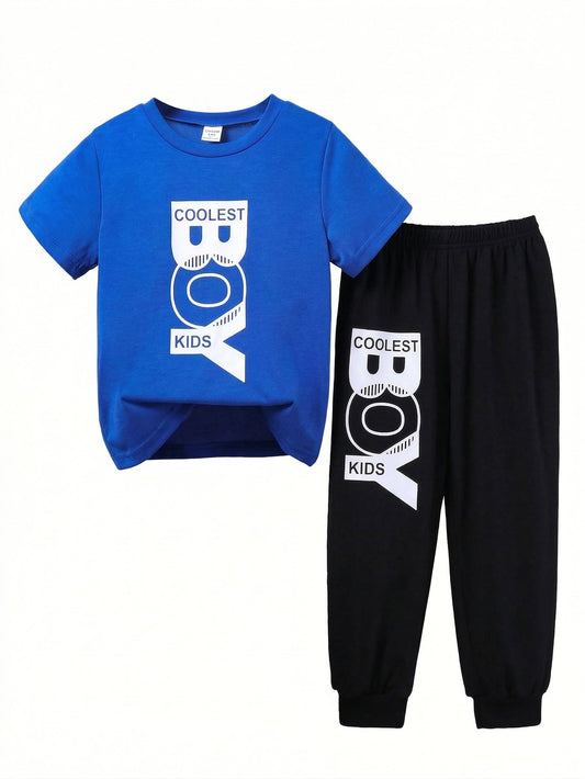 "Coolest Boy" Summer Co-ord Set