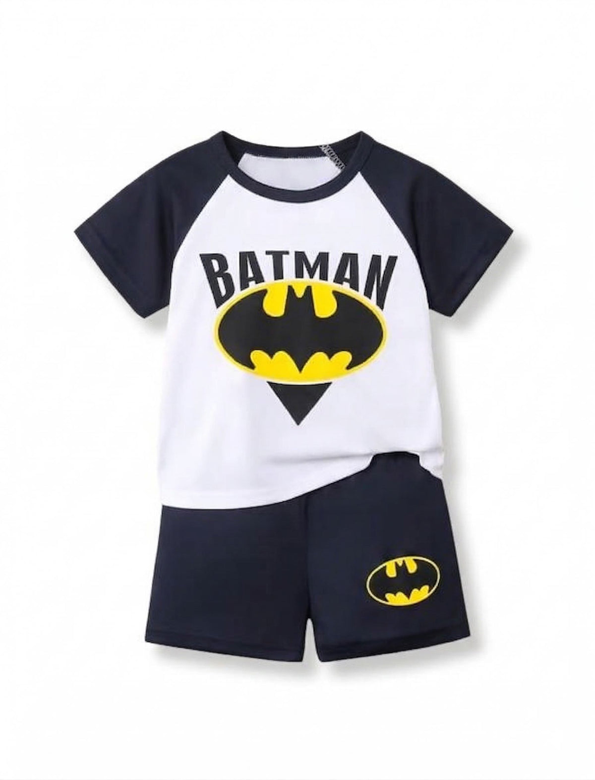 Dark Knight Batman Summer Raglan Set