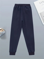 Navy Blue Fleece Trouser