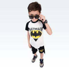 Dark Knight Batman Summer Raglan Set