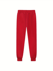 Red Fleece Trouser