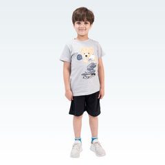 Hello Panda T Shirt with Nicker